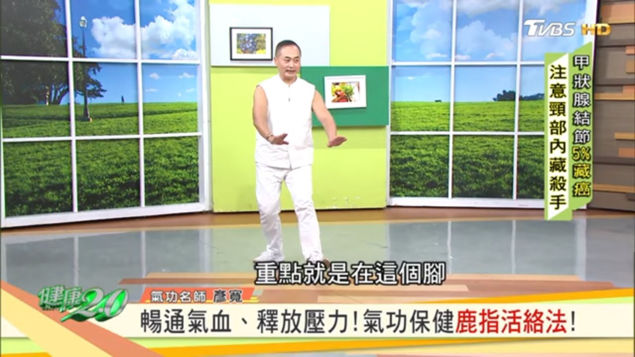暢通氣血、釋放壓力！氣功保健鹿指活絡法！ 健康2.0