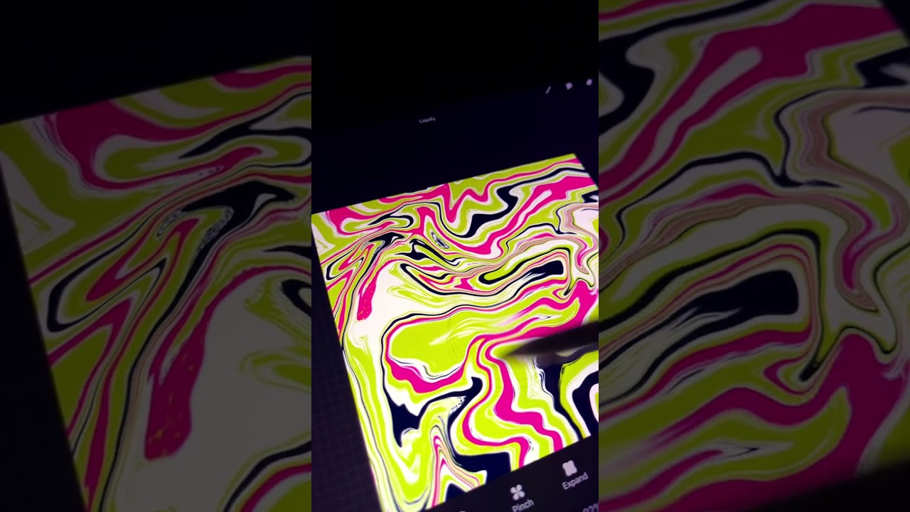 Liquify tool for digital Marble print #shorts #youtubeshorts #2023 #digitalprint #artist #drawing