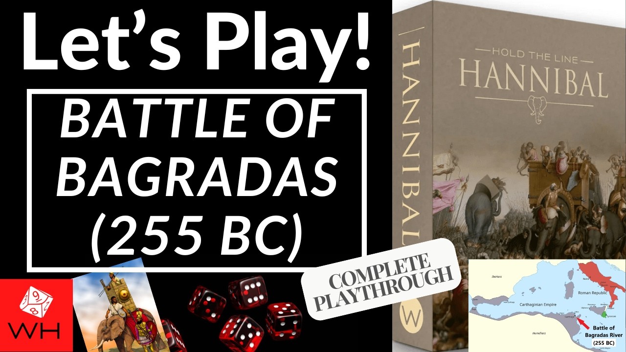 Давайте поиграем! Hold the Line: Hannibal | Военная игра | Битва при Баграде, 255 г. до н.э. | По...