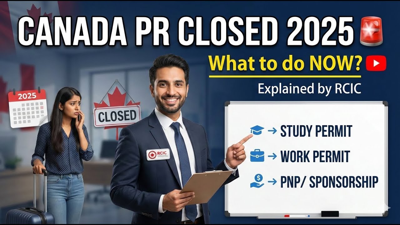 🚨 Canada PR Pathways CLOSED in 2025 What to Do Now Real PR Options Explained by RCIC.