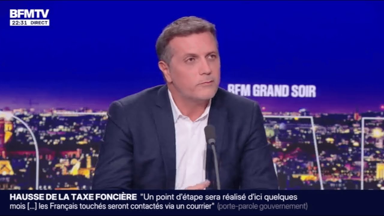 Interview Brice Cardi - BFM TV - Hausse de la taxe foncière en 2026 - 19/10/25