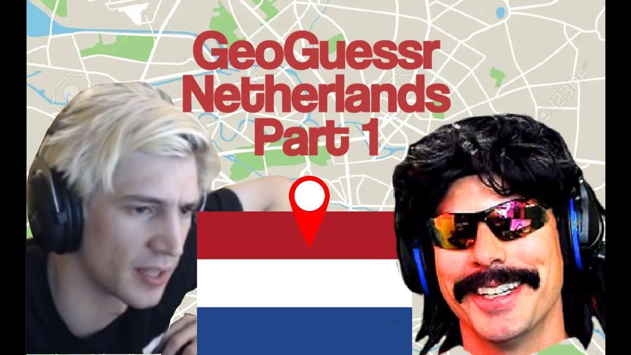Famous Streamers Trying To Guess The Netherlands On GeoGuessr COMPILATION PART 1