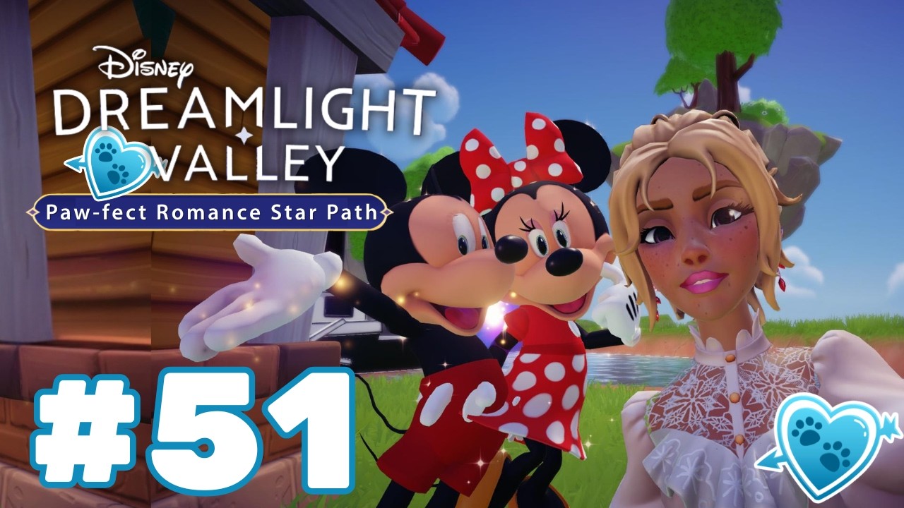 Let's Play | Disney Dreamlight Valley | Paw-fect Romance Star Path Part 51