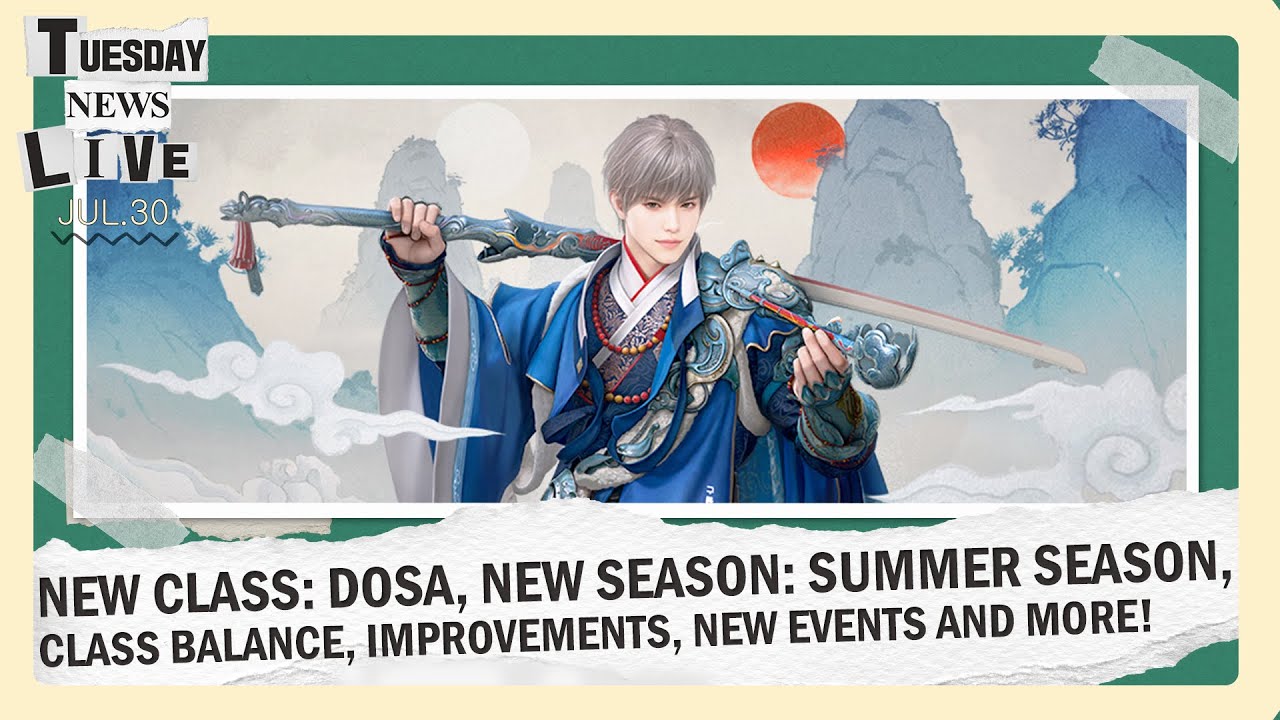 📝(JUL 30)🔔TNL🔔Black Desert Mobile: Tuesday News Live 📺│[Black Desert Mobile]
