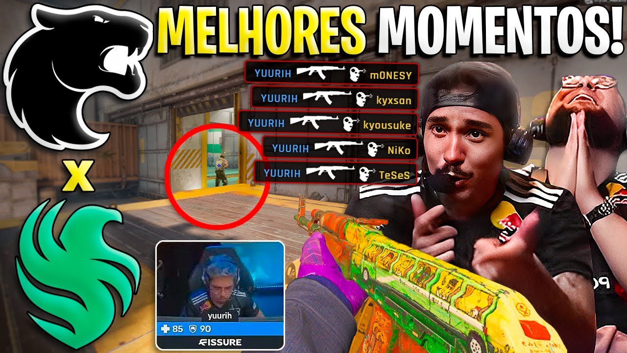 A FURIA FEZ HISTORIA!!🔥FURIA x FACONS - (MELHORES MOMENTOS) - FISSURE PLAYOFF - (MADHOUSETV)