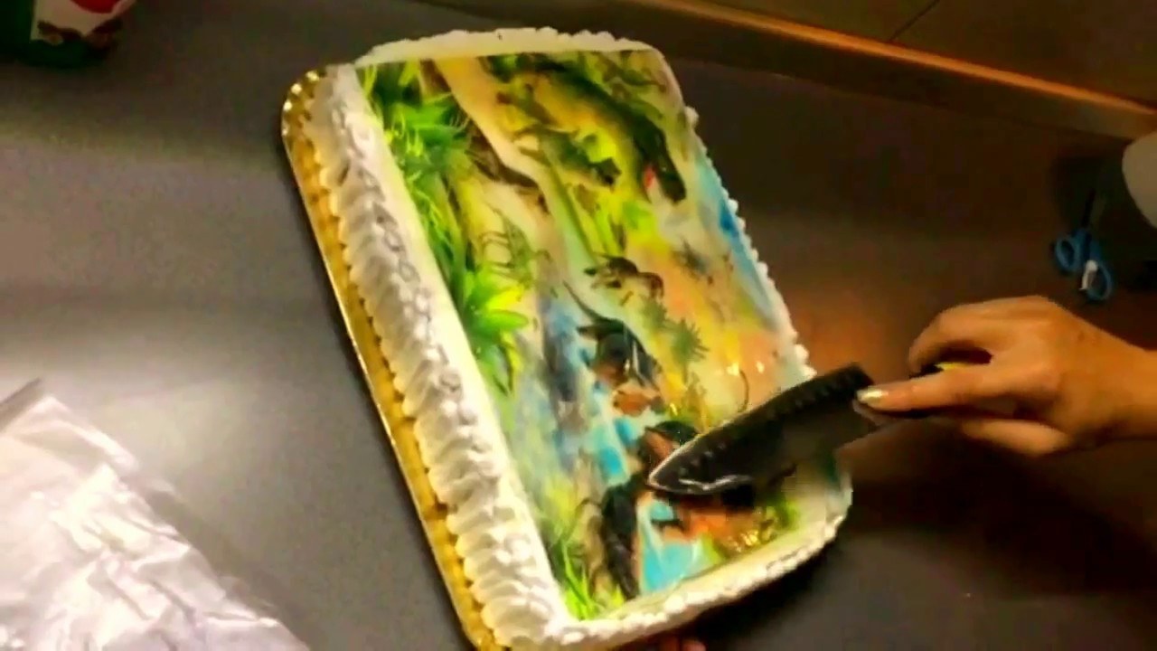 Aplicare vafa pe tort pas cu pas (Apply the icing on the cake step by step.)