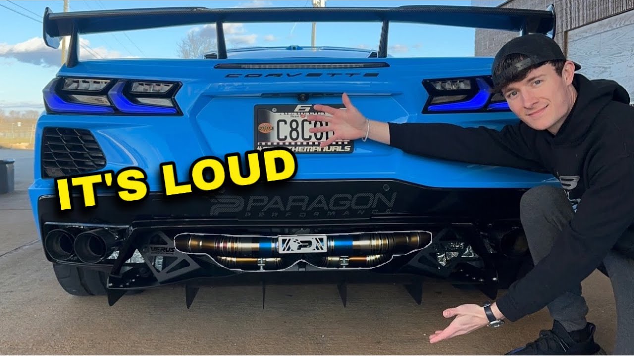 Upgrading My C8 With a TITANIUM Exhaust!