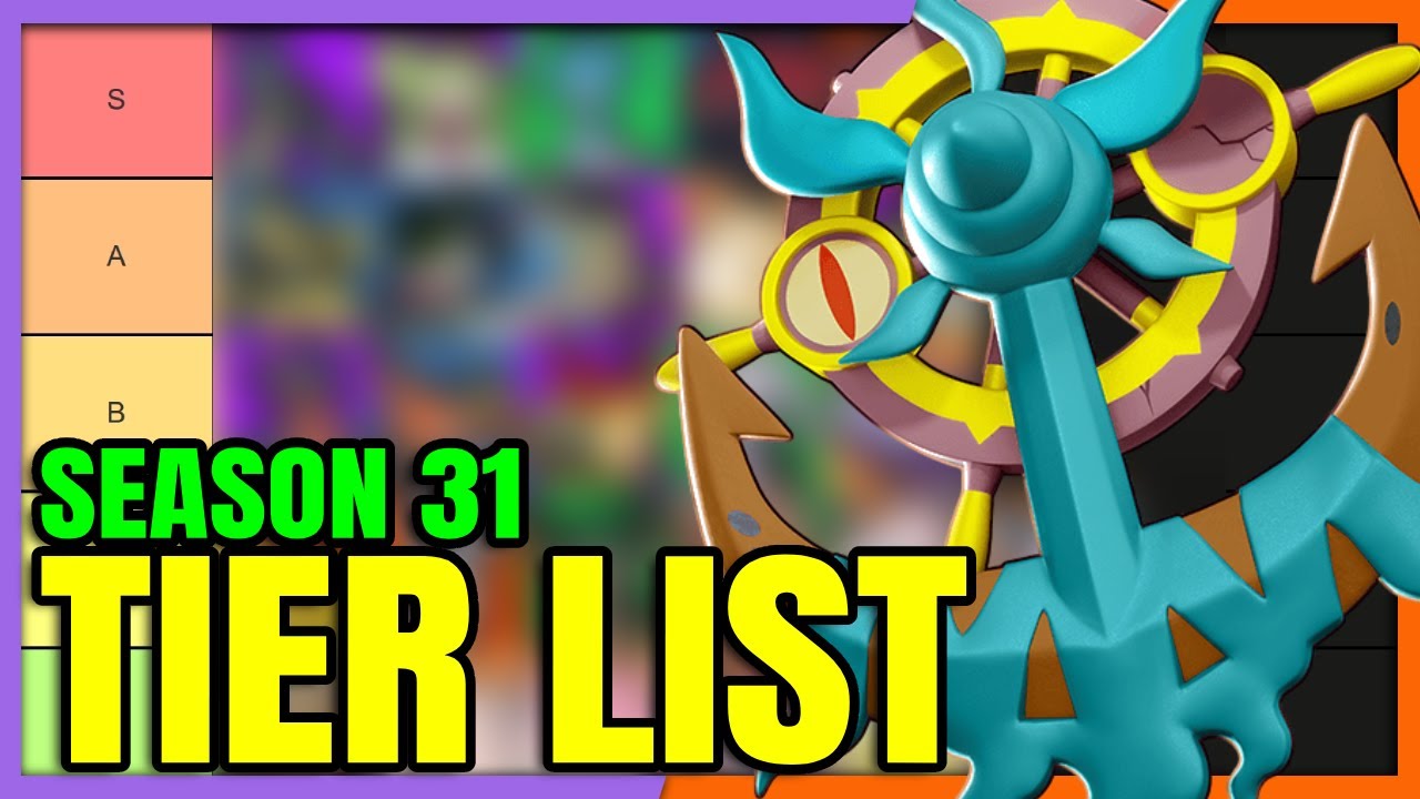 Pokemon Unite TIER LIST DHELMISE Ranked Season 31
