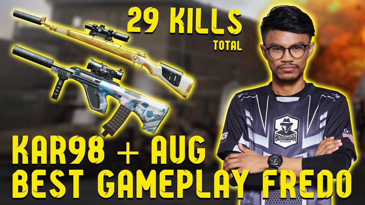29 Kills! Kar98 + AUG Best Gameplay Fredo Sameon | PUBG Mobile Malaysia