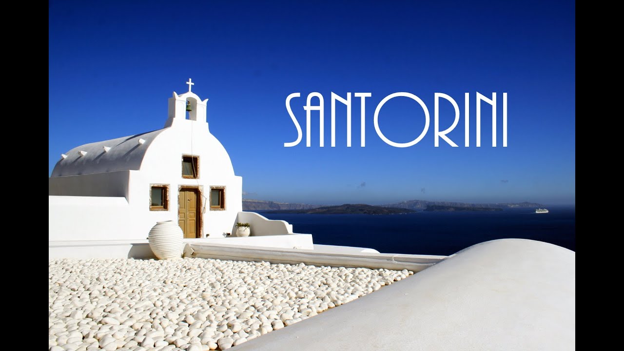 Greece - Santorini: Oia & Fira - Pyrgos - Kamari Beach - Caldera Beach / GoProHero 4 Black