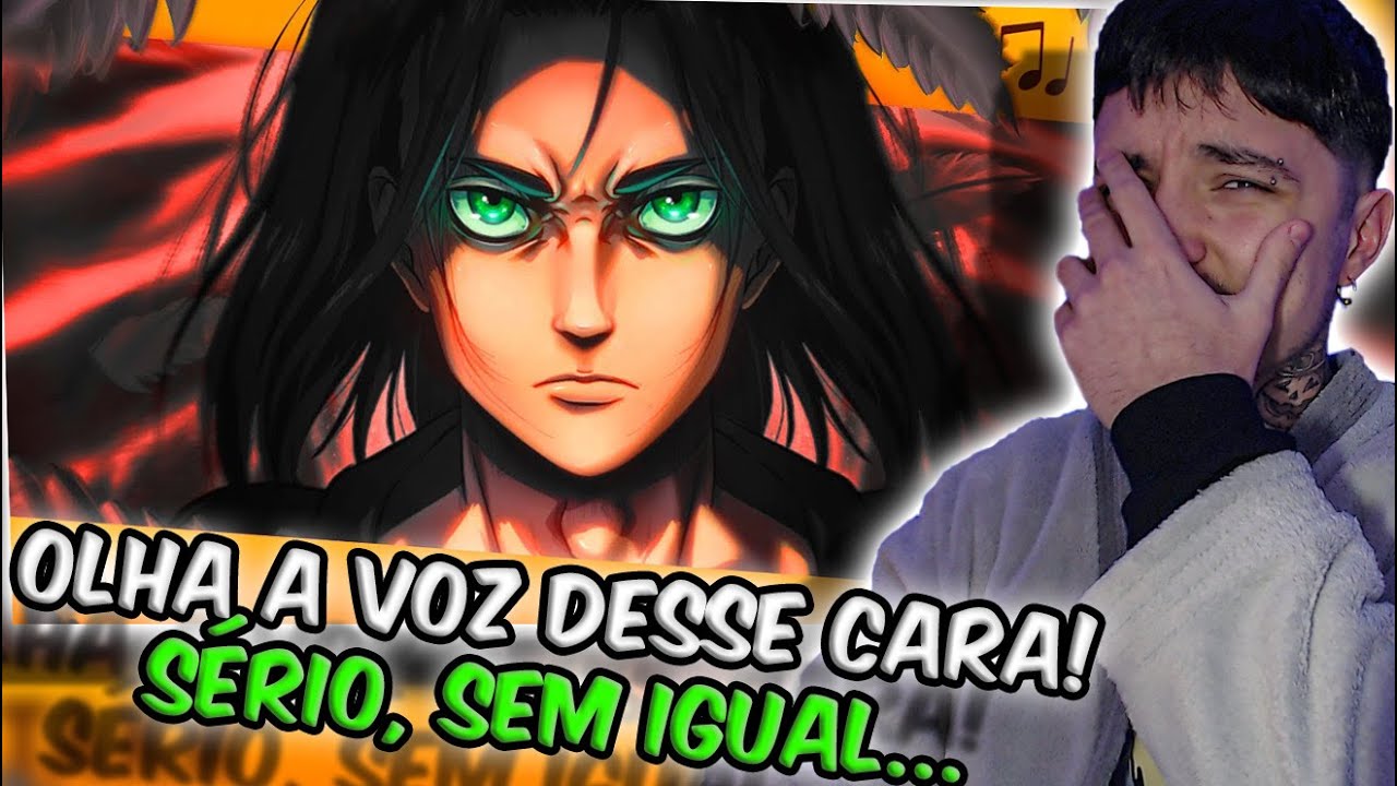 (QUE PEDRADAAAAA!) REAGINDO ao TAKERU - Estrondo [Eren / Shingeki no Kyojin (Attack on Titan)]