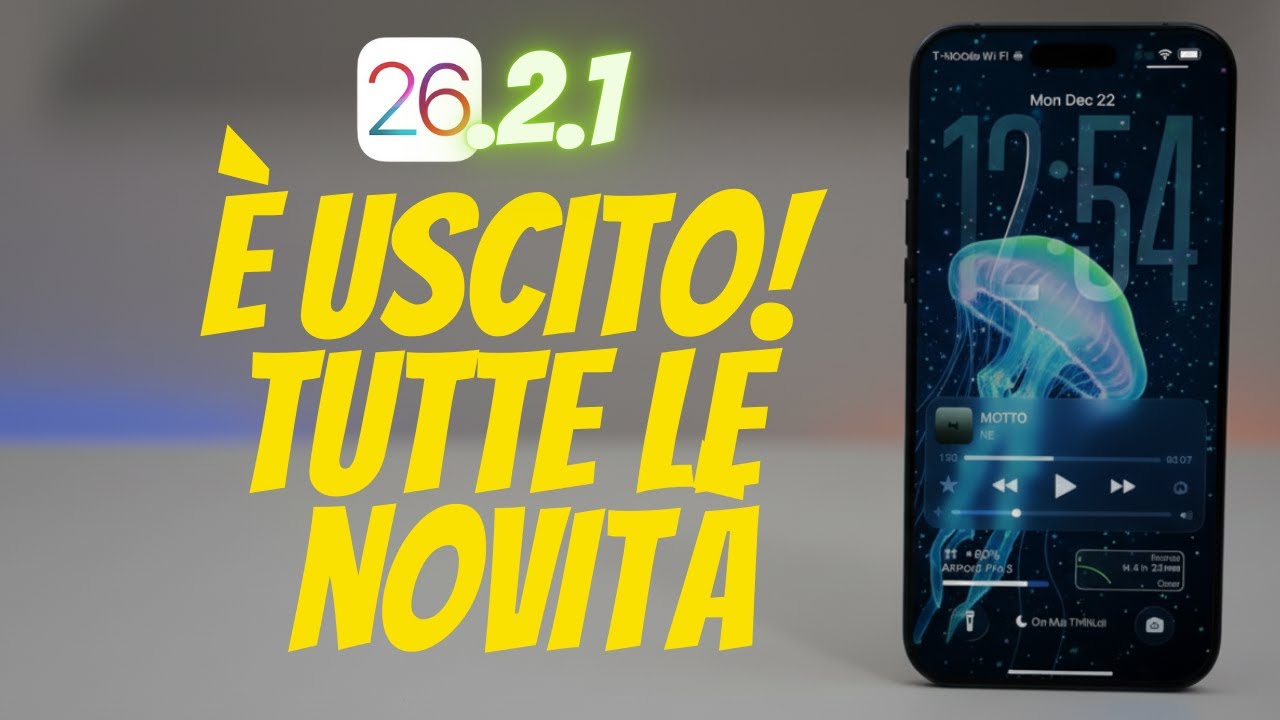 iOS 26.2.1 È ARRIVATO! 🔥 AirTag 2, correzioni e cosa CAMBIA davvero su iPhone