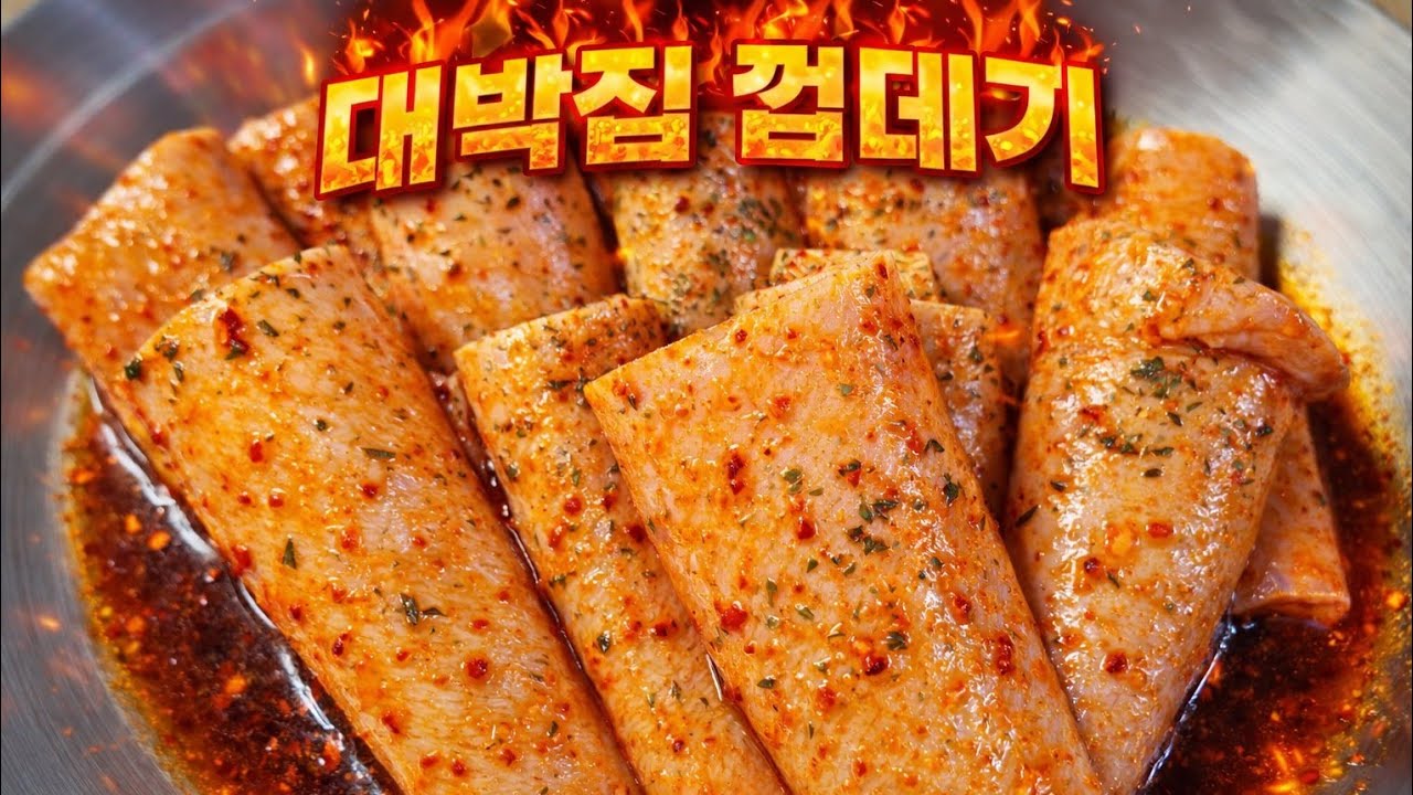 이렇게 하면 대박납니다.3백짜리 황금 레시피🐷