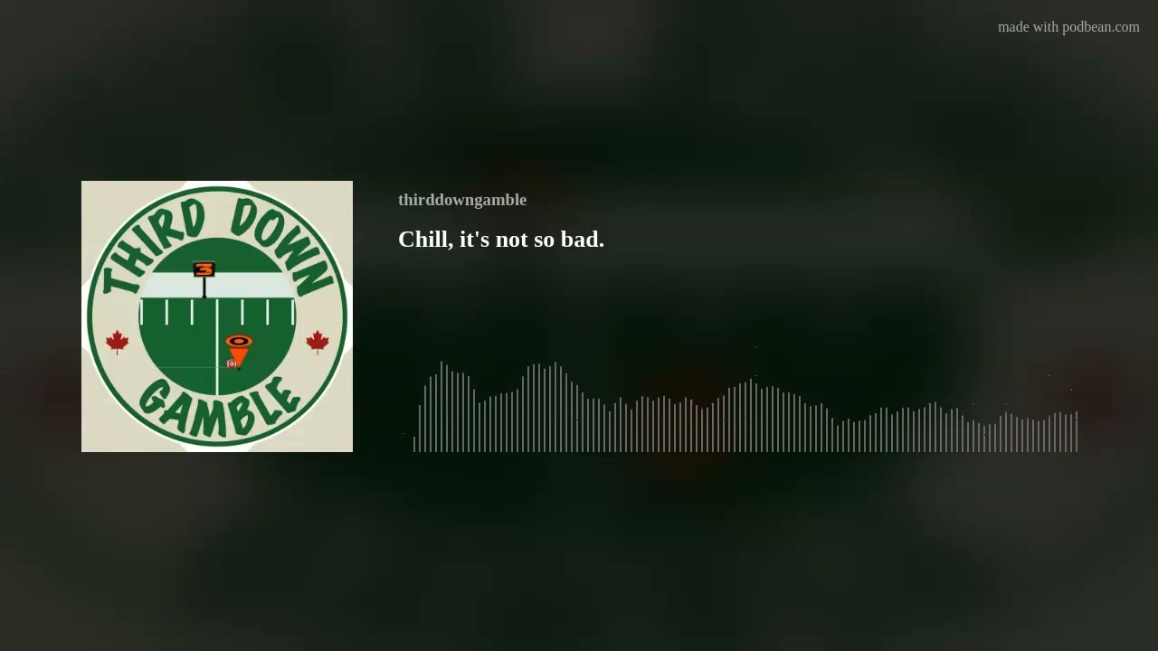 Chill, it's not so bad.