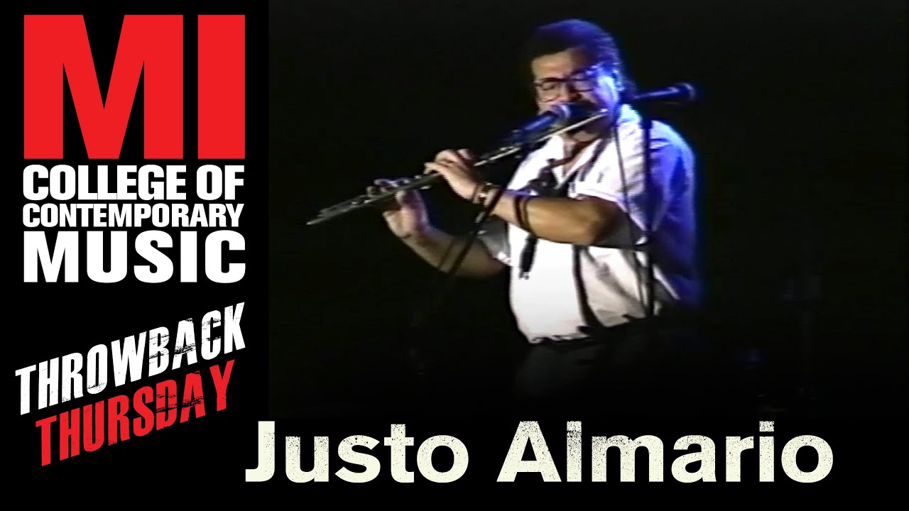 Justo Almario Throwback Thursday From the MI Vault