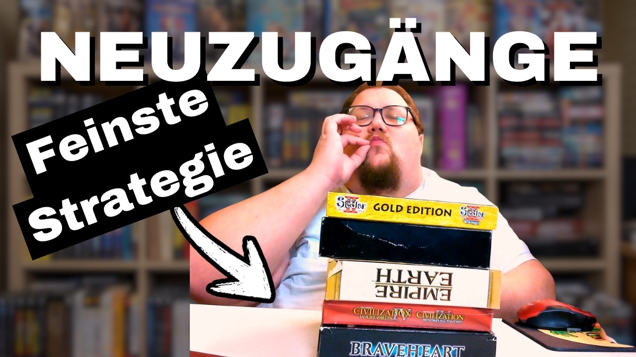 90er & 00er Strategiespiele für den PC | Meine Jugend sammeln | Retro Game Pickups