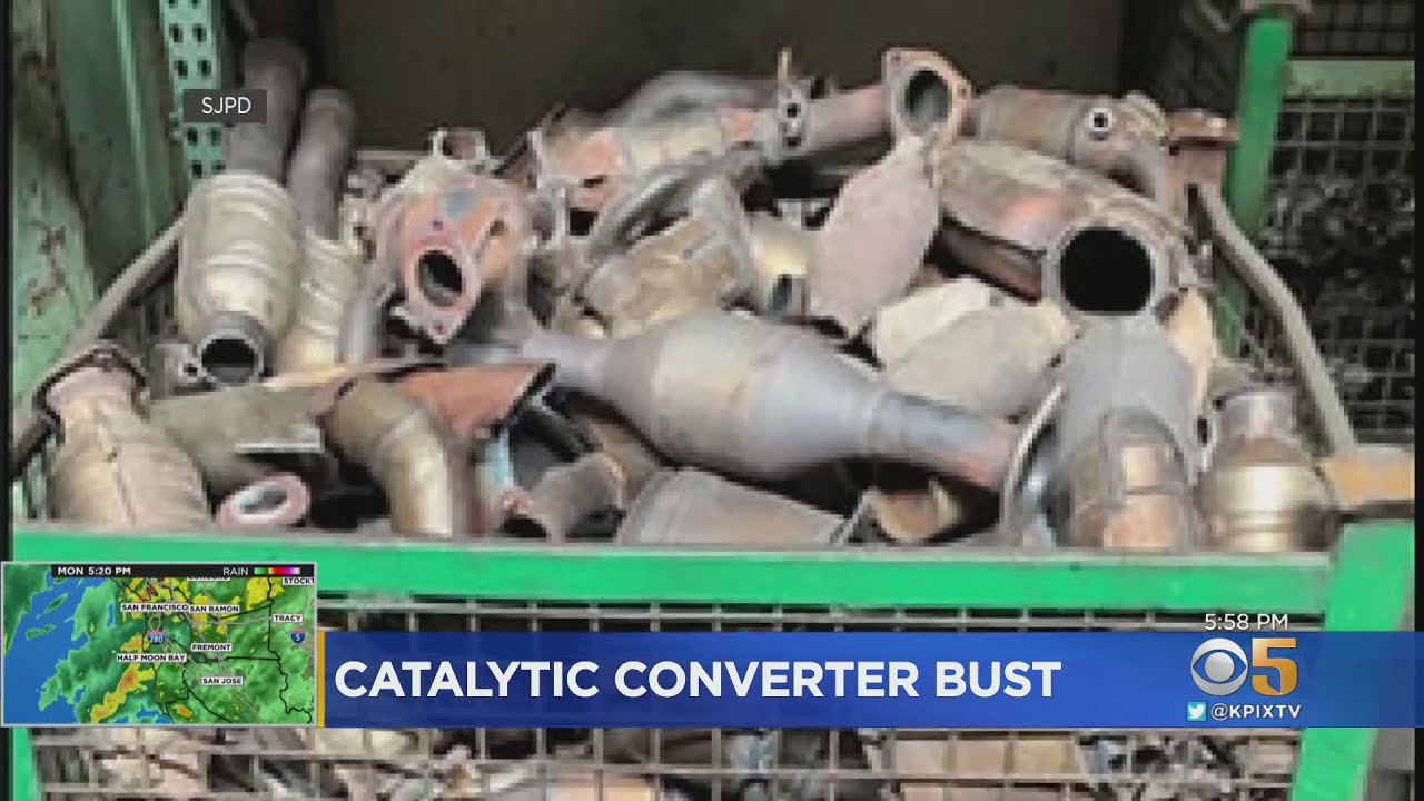 SJ Police Bust Organized Crime Ring Stealing Catalytic Converters