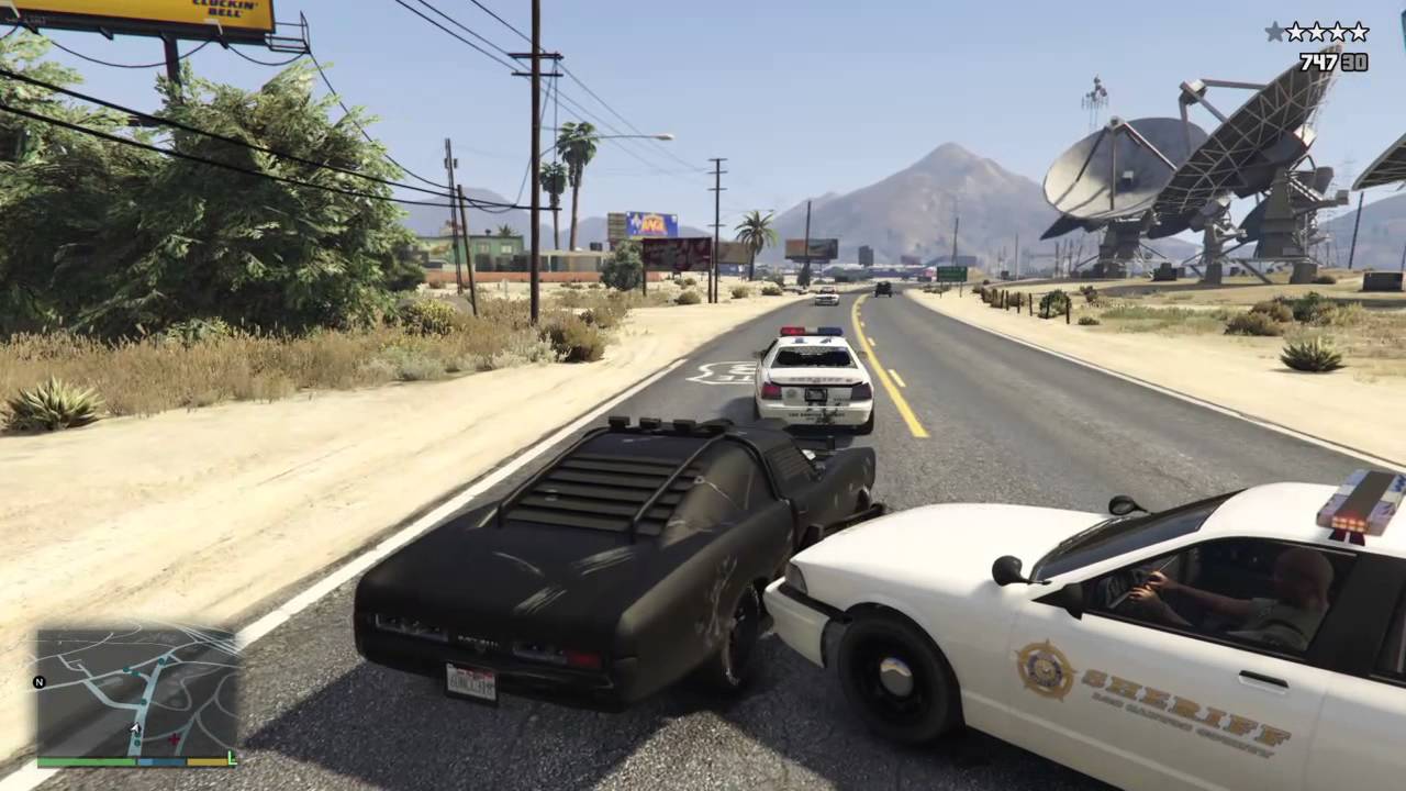 Grand Theft Auto V Duke o' Death Franklin rampage gameplay 8