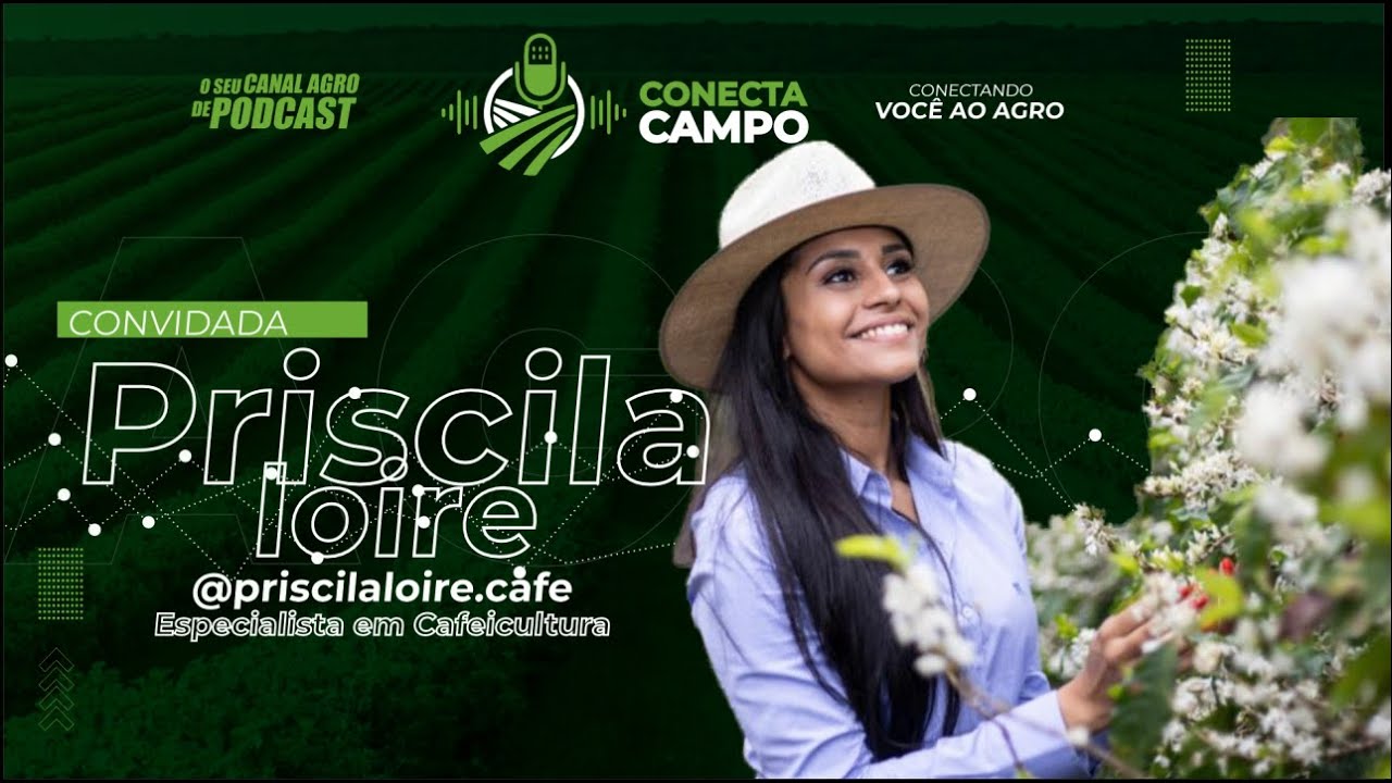 Conecta Campo #Ep3 Priscila Loire - Cafeicultura #podcast #agro
