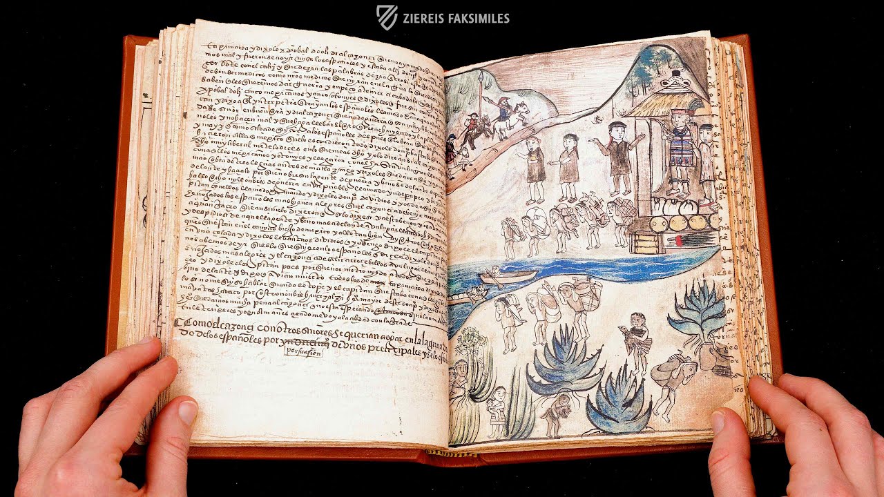 THE MICHOACÁN RELATION - Browsing Facsimile Editions (4K / UHD)