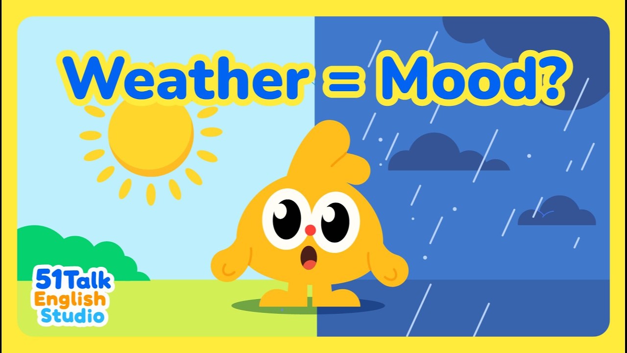 Fun Kids English Expressions | Can Weather Describe Your Feelings? ☀️☁️⚡