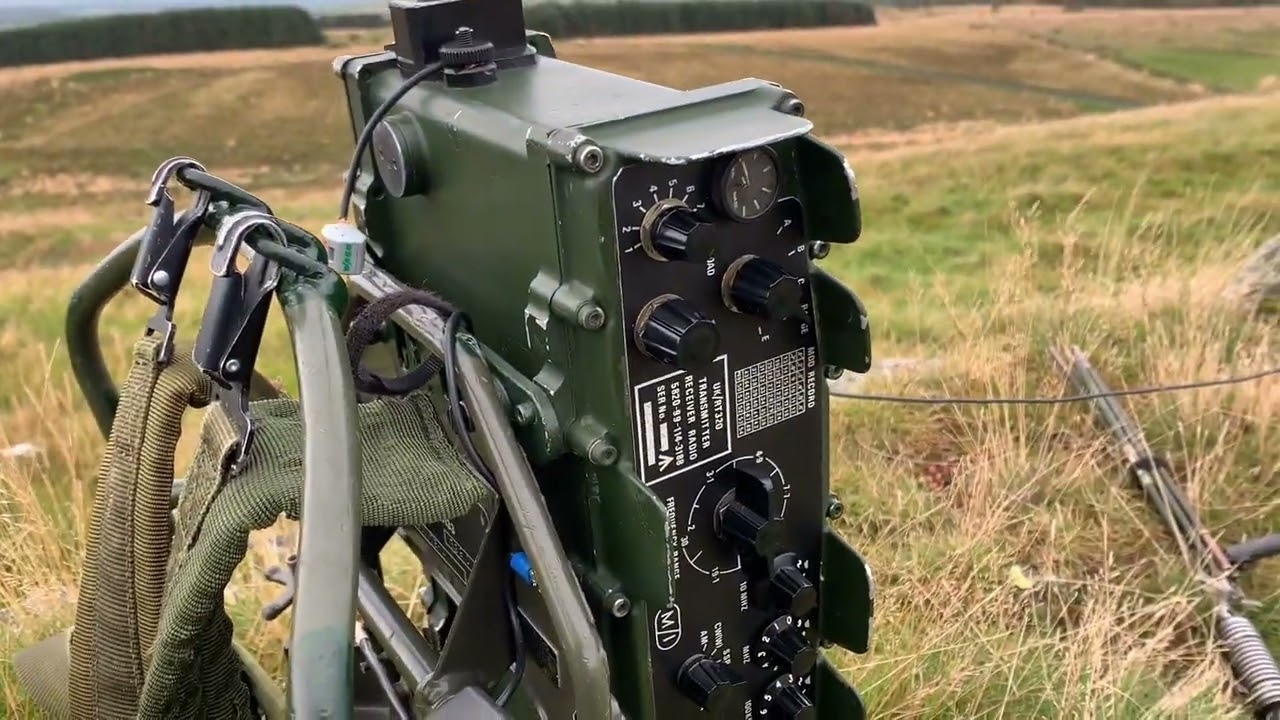 Tasmania Long Path 22,642 km VK7DIK - Clansman PRC-320
