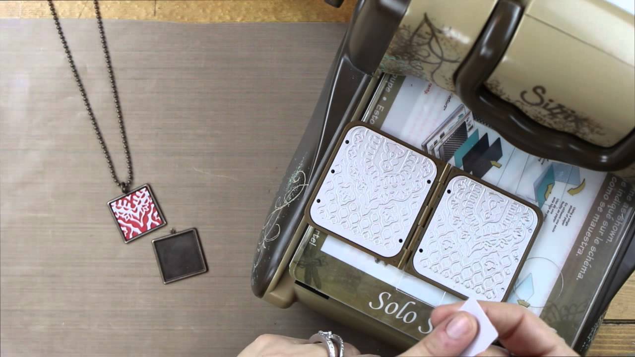 Vintaj Bezel Framelits: DecoEmboss & Patina