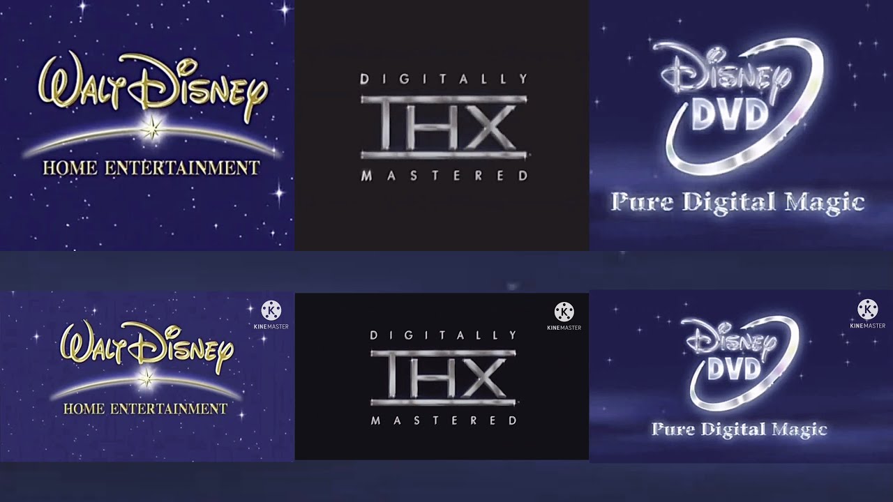 Walt Disney Home Entertainment/THX Digitally Mastered/Disney DVD (Filmed Version) (Blue Blackground)