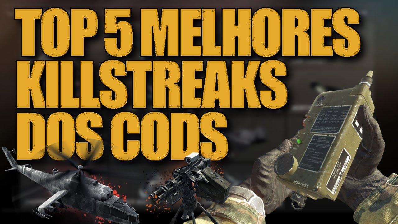 TOP 5 melhores Killstreaks da história de Call of Duty