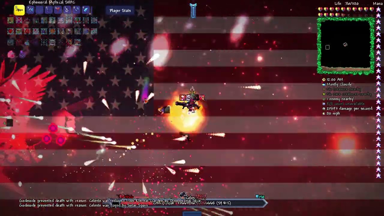 (Outdated) calamity getfixedboi nameless deity is...truely something (godmode)