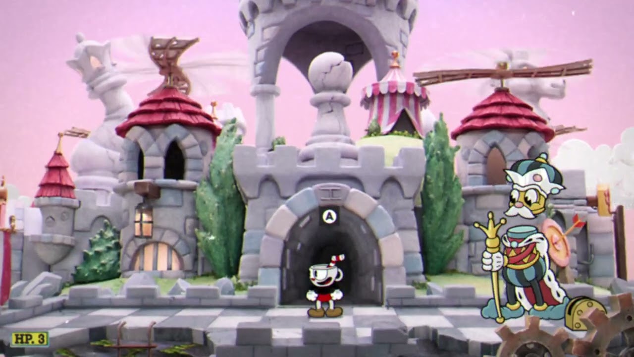jugando cuphead