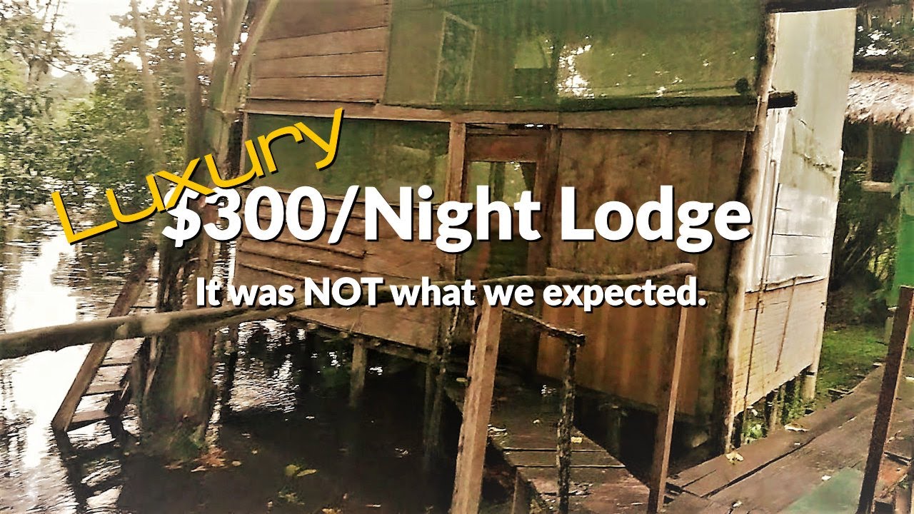 ROUGH Amazon Jungle Trip: Going deep into the Amazon, an 8 hour boat ride from Iquitos, Peru.