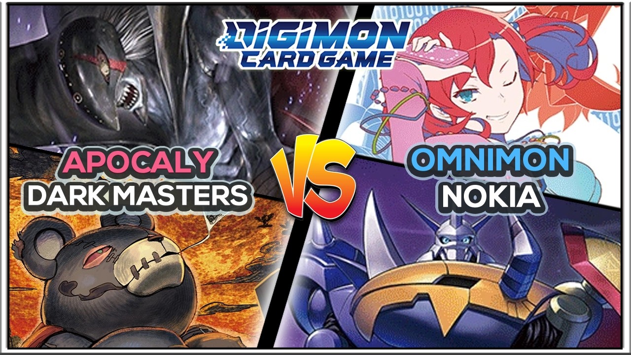 Apocaly Dark Masters vs Omnimon • EX11 Gameplay | DCGO | Digimon TCG