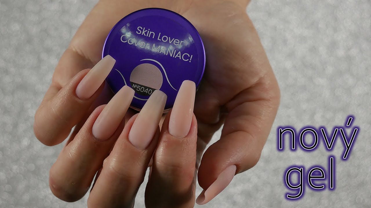Modeláž nehtů s gelem Nehtomania | nové barvičky || #NailArtAlexandra 💅
