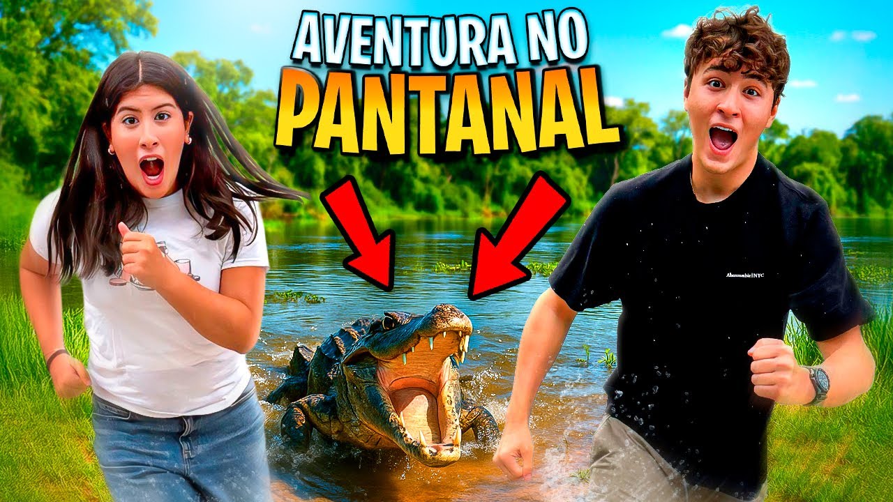 Aventuras no Pantanal com Família Maria Clara e JP!!!