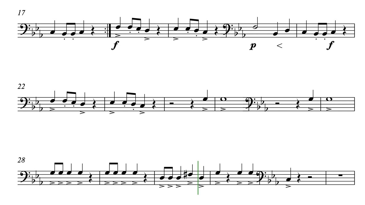 Trombone: Black Moon March