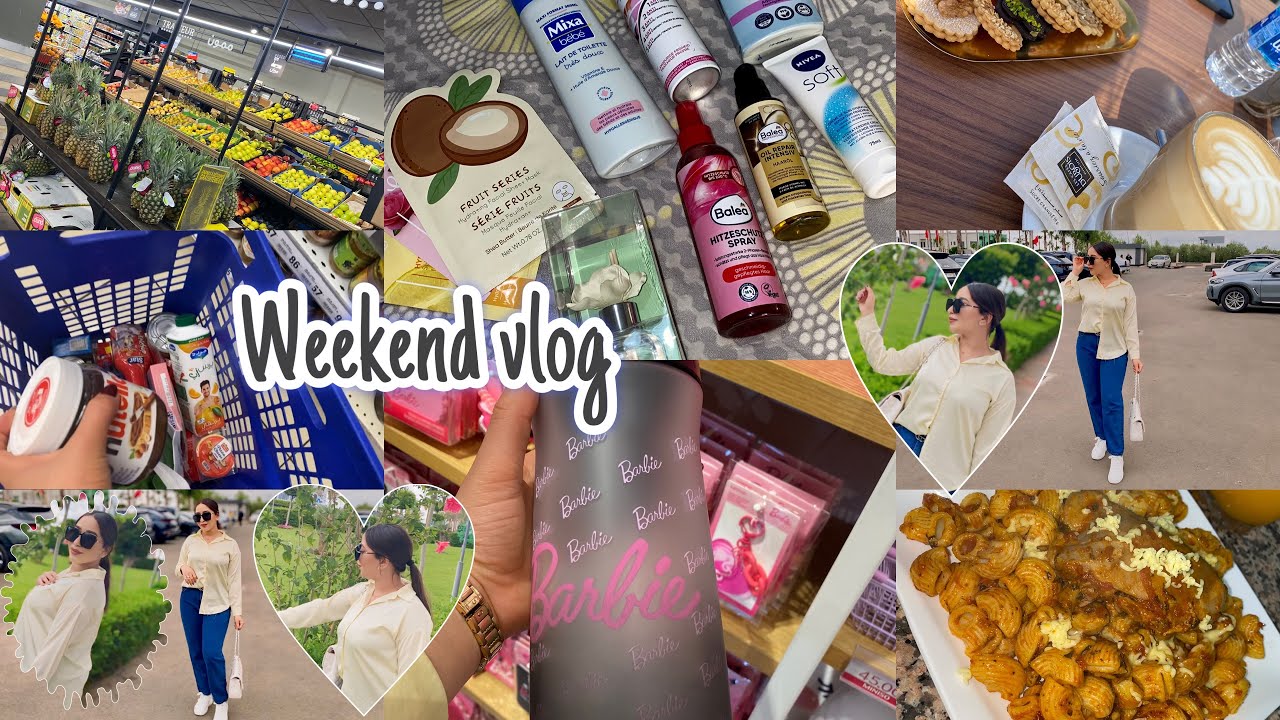 دوزو معايا الويكاند ديتكم معايا نتقدا داكشي لي ناقصني🛒خديت برودويات العناية جداد🛍️week-end vlog
