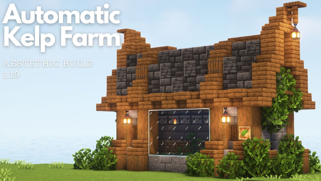 AUTOMATIC KELP FARM | Minecraft Tutorial | Java & Bedrock [1.21+]
