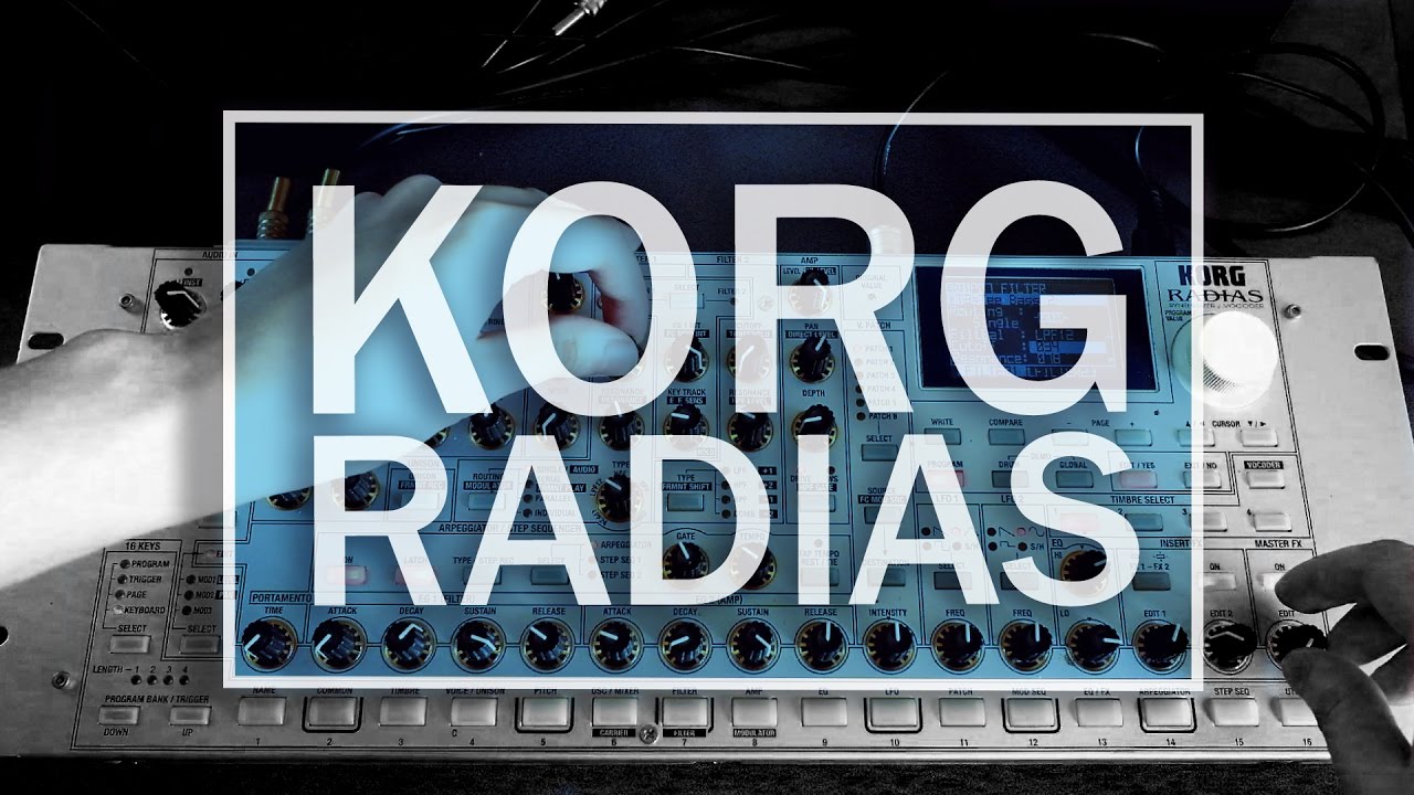 Korg Radias – Techno Arps & Sequences