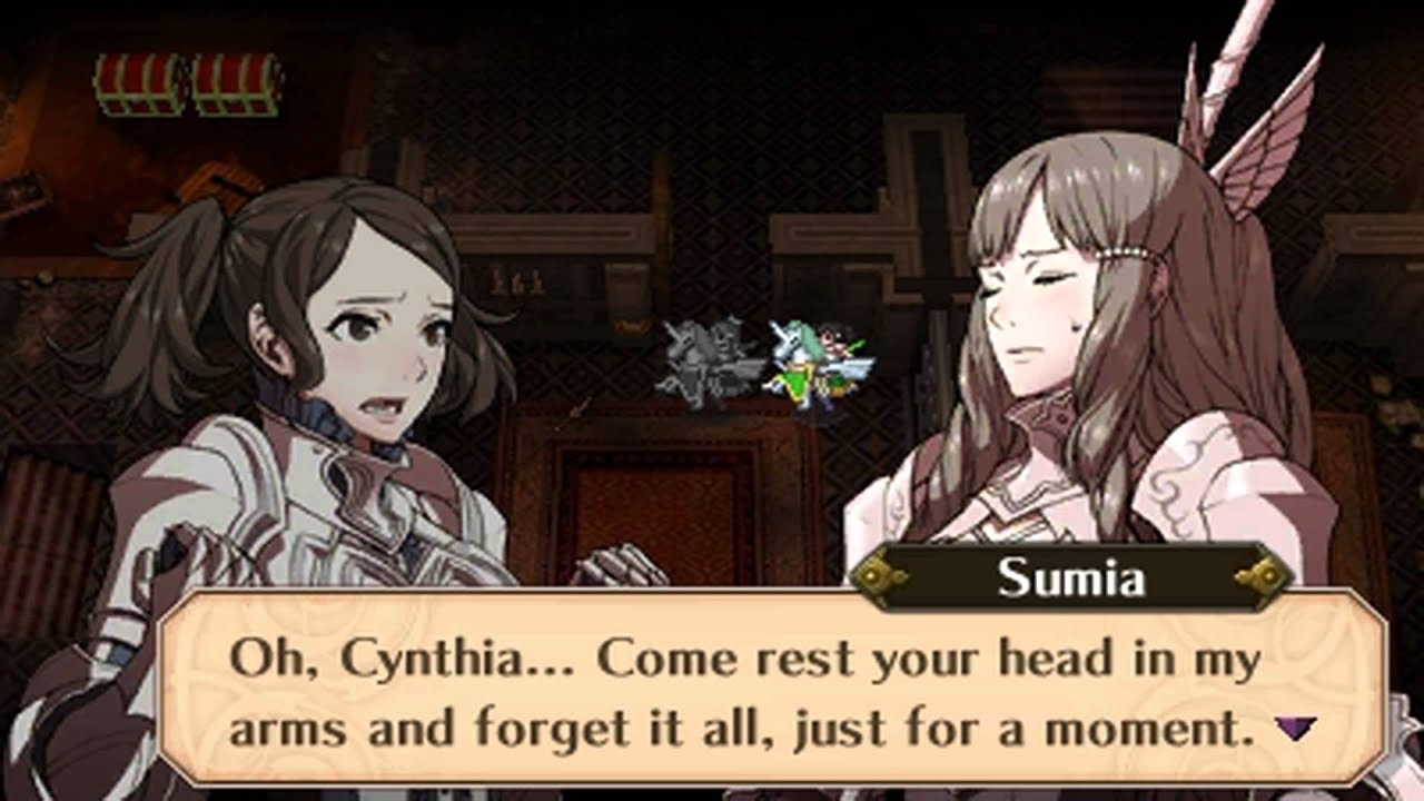Fire Emblem Awakening - Sumia & Cynthia The Future Past 1 Conversation
