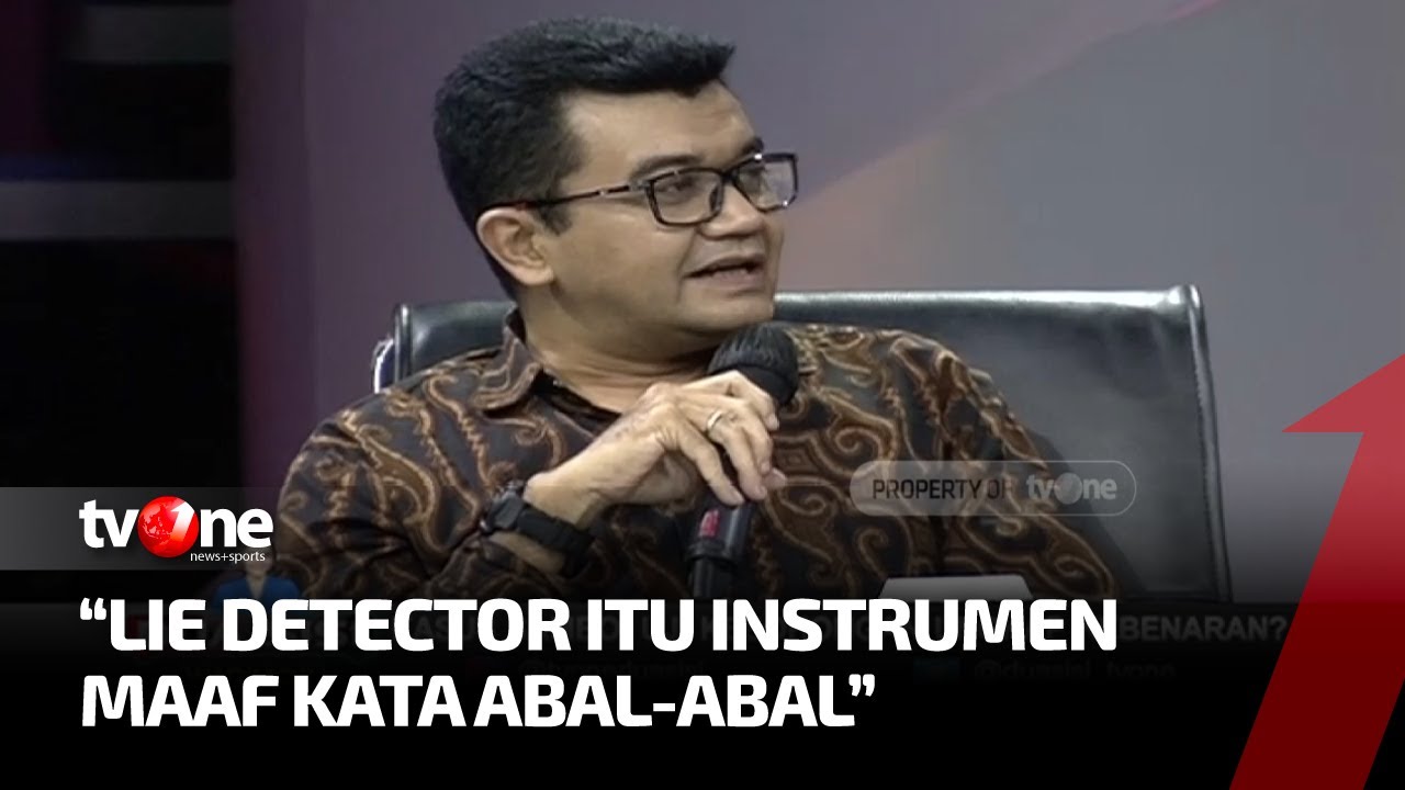 Soal Lie Detector, Reza: Persoalannya Alat ini Sama Sekali Tidak Tahu Kenyataannya Seperti Apa