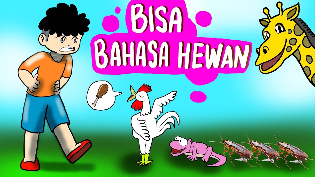 SEHARIAN BISA NGOMONG SAMA HEWAN ? Animasi Horor Kartun Lucu Indonesia #kartunhantu #trending