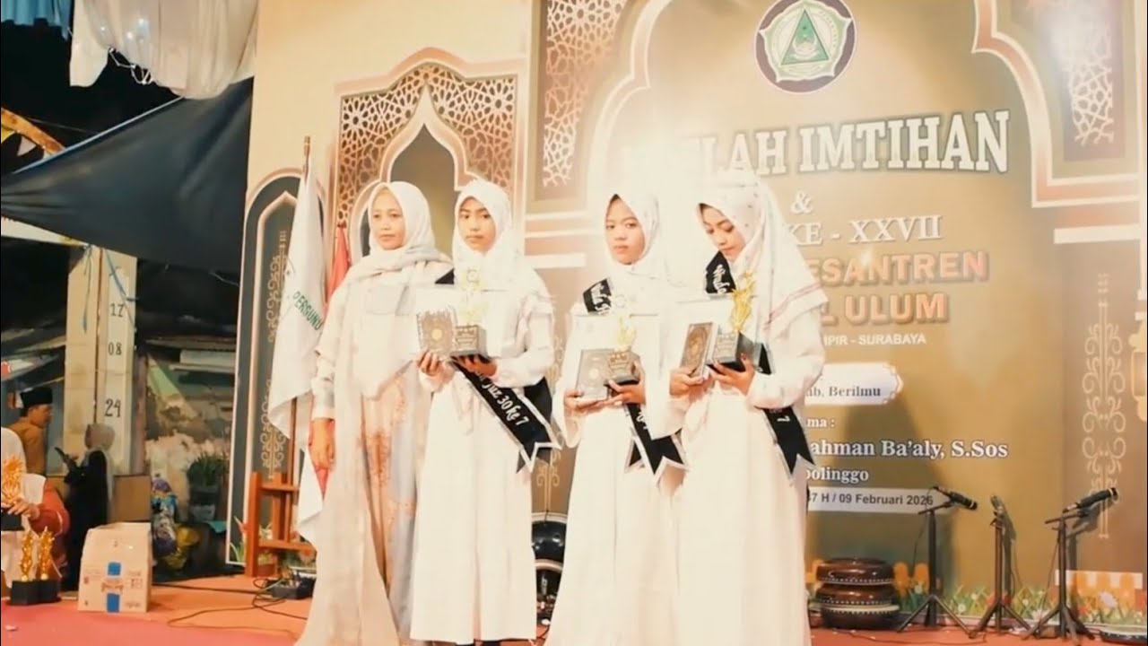 HAFLAH IMTIHAN KE-27 | YAYASAN MIFTAHUL ULUM SEMAMPIR SURABAYA