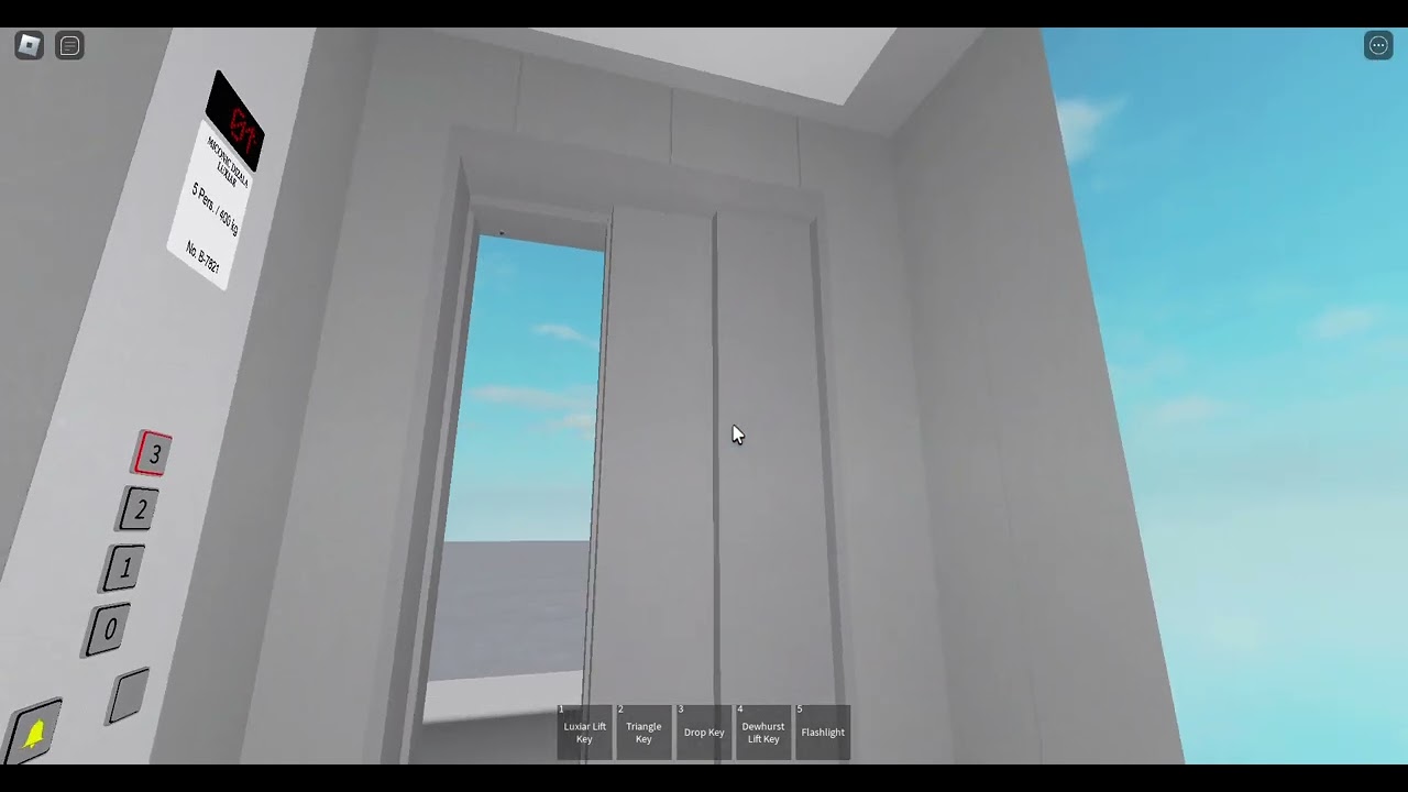 the elevator/lift place roblox game (private server)