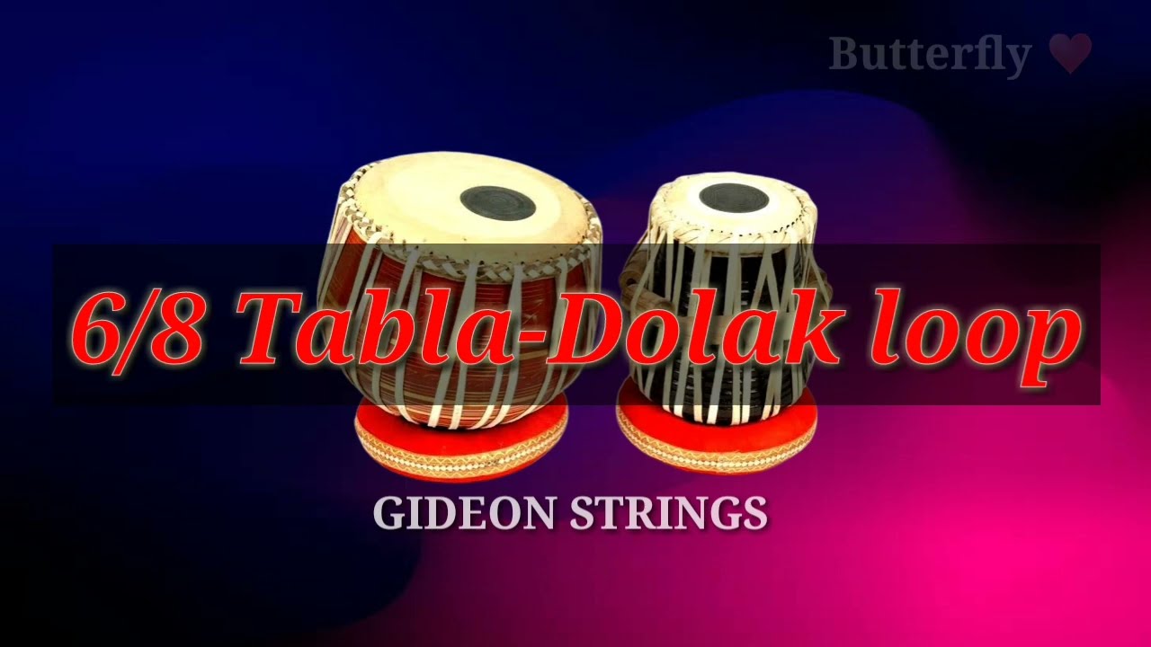 6/8 TABLA DOLAK LOOP  #6/8 