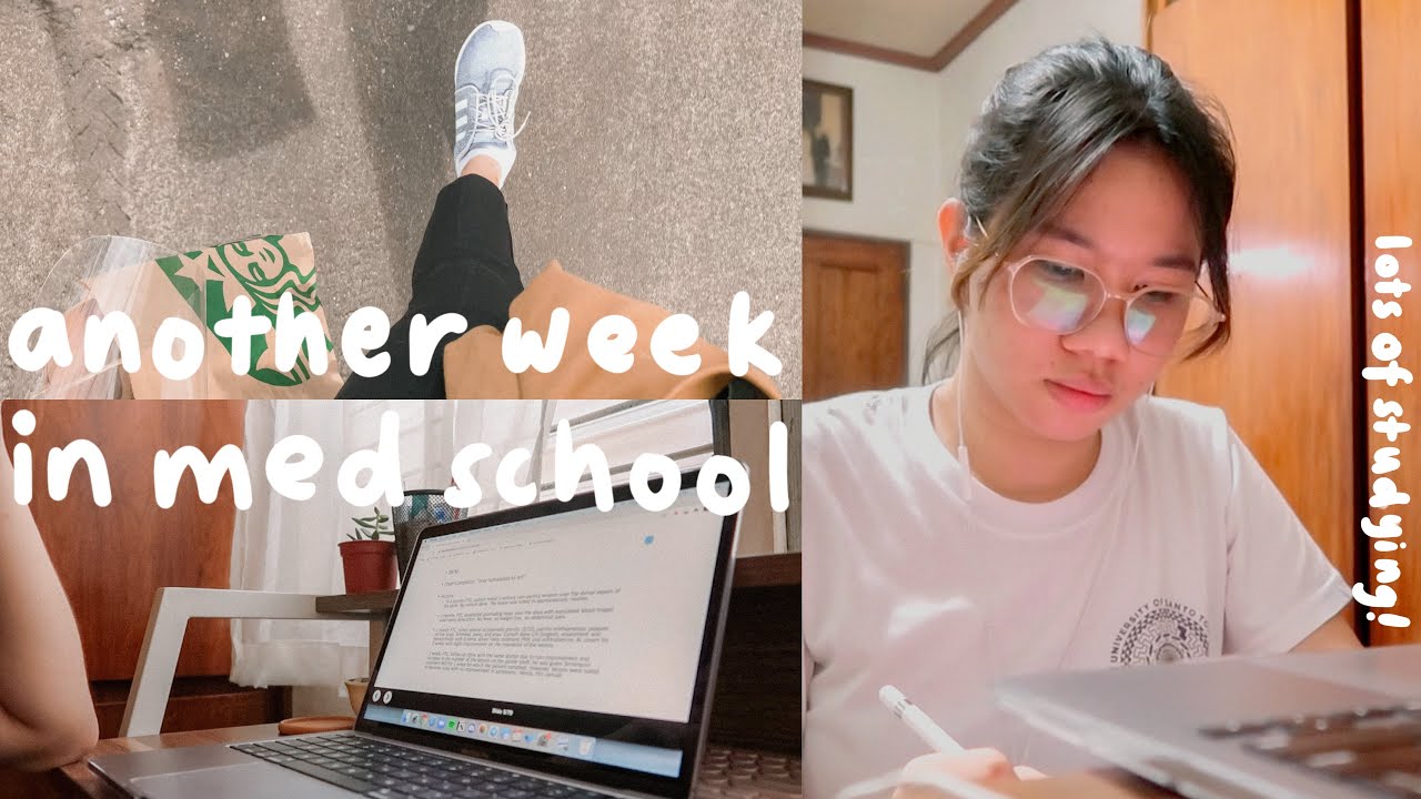 med school vlog 👩🏻‍⚕️ another week in online school