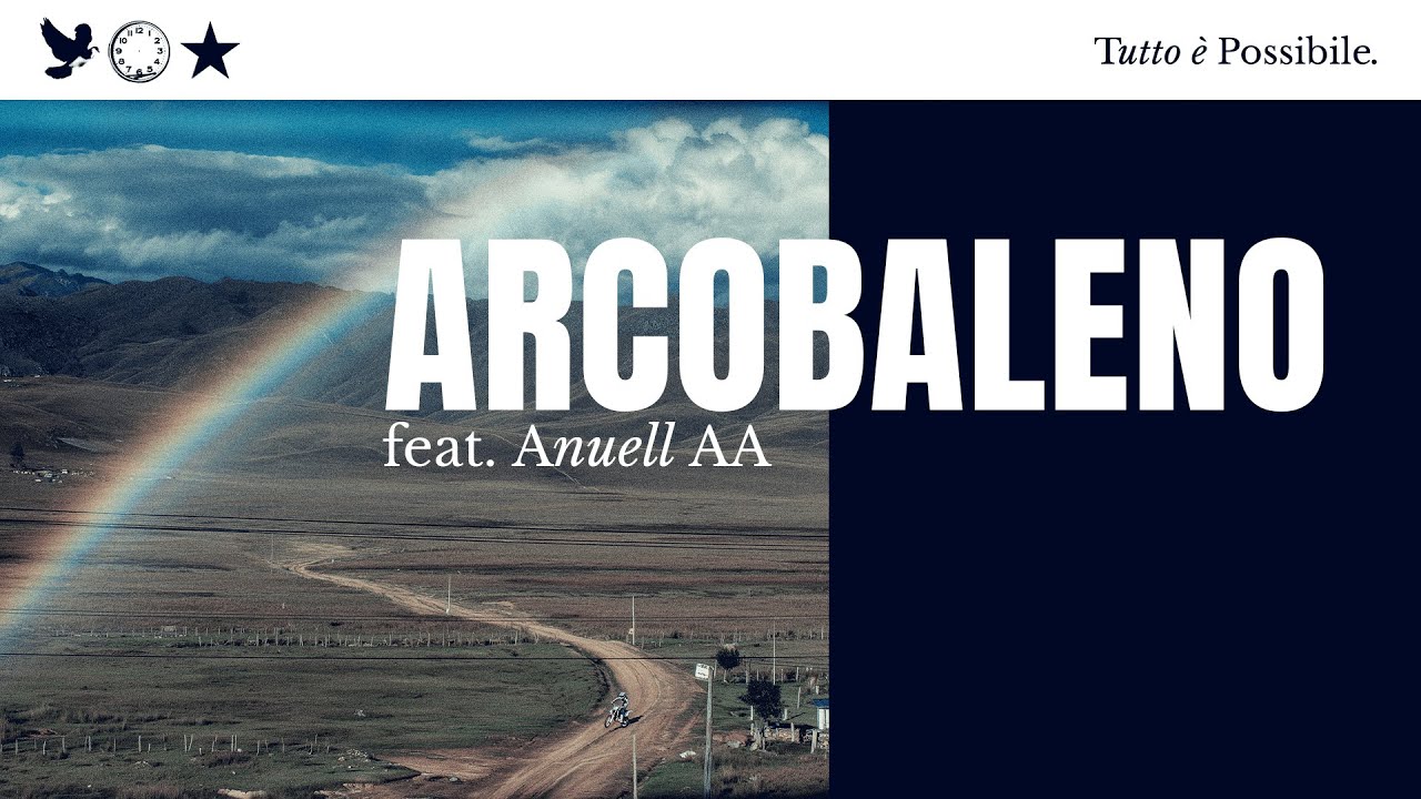 Geolier - ARCOBALENO feat. Anuel AA (Lyric Video)