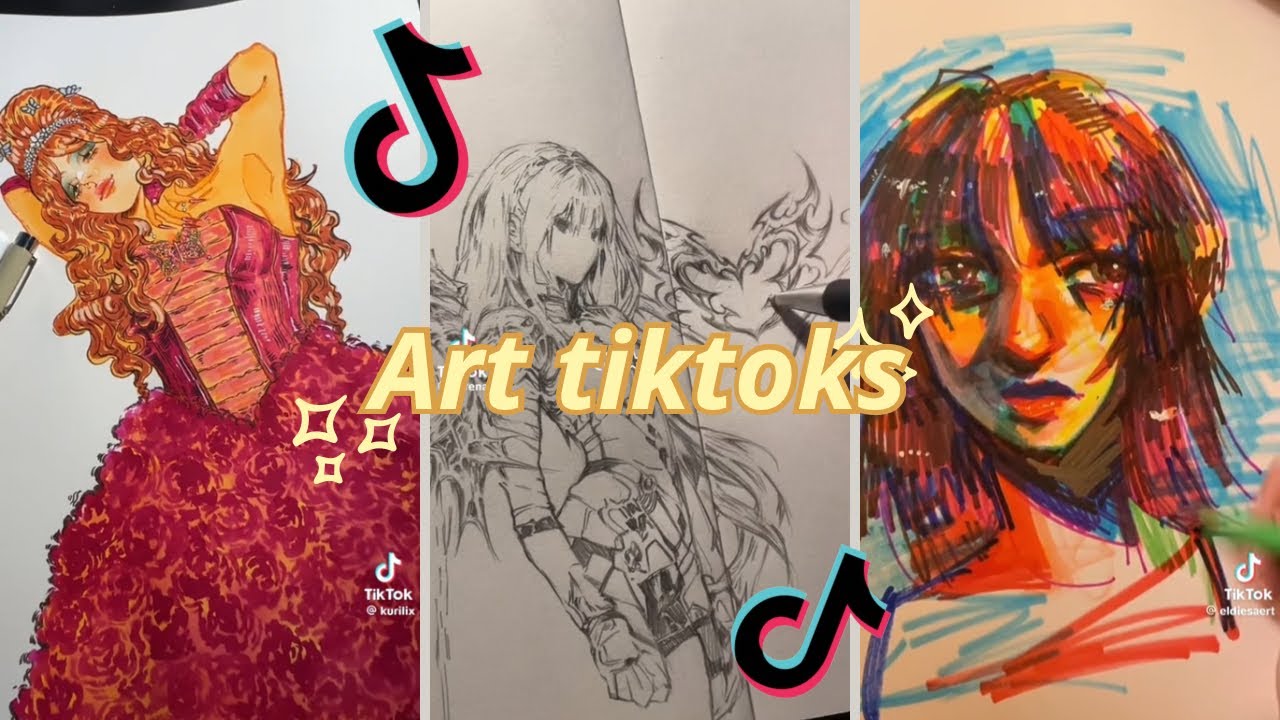 ART TIKTOK✏️ COMPILATION [NO OUTROS] | Read desc