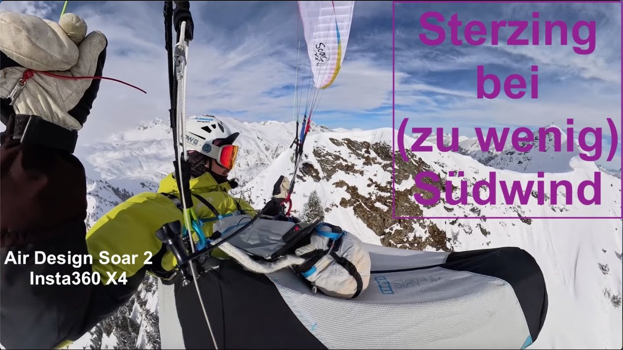 Das erste Mal in Sterzing || Air Design Soar 2 || Insta360 X4