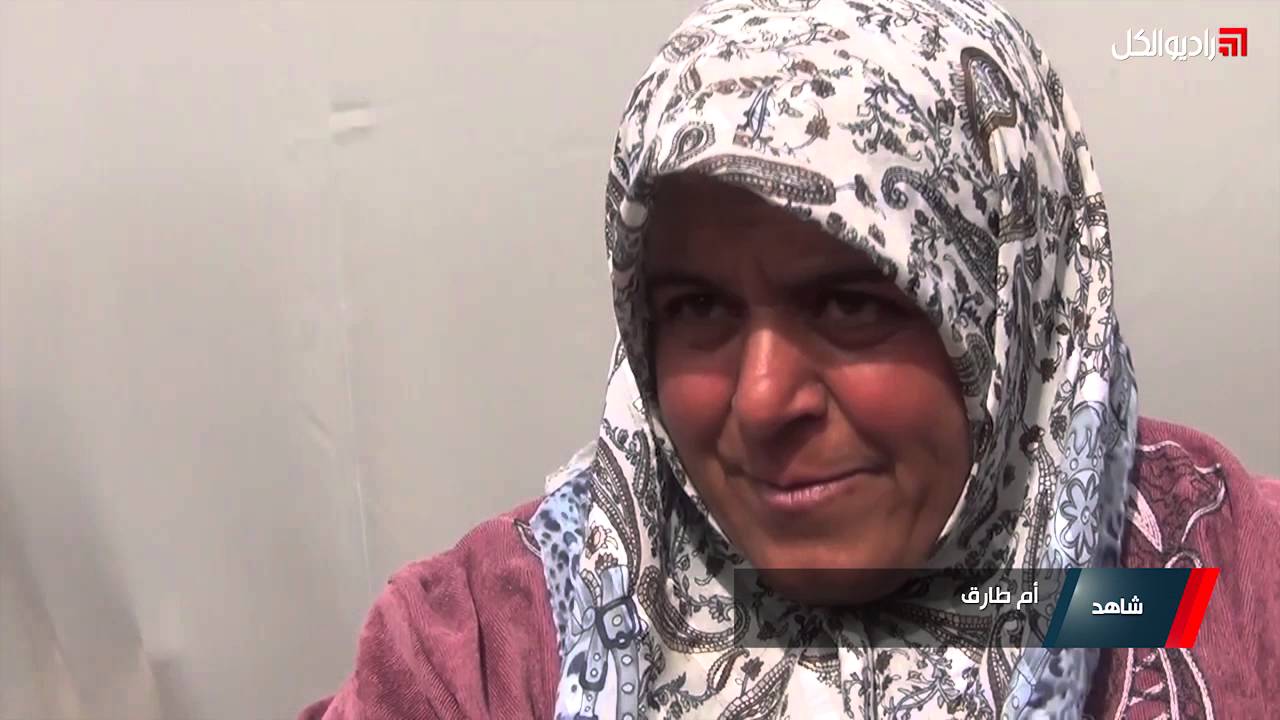 ابو طارق " نازح من قرية كلجبرين بريف حلب الشمالي  فاقد للبصر يروي لنا معانته ضمن المخيم